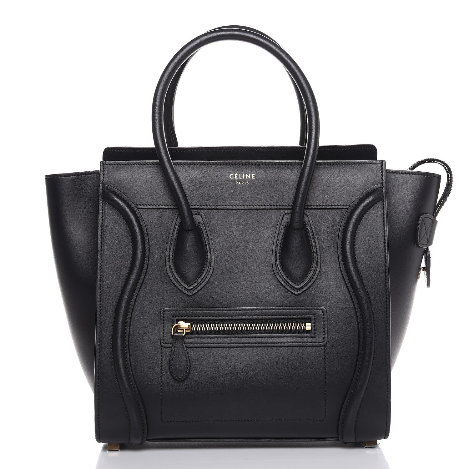 Celine Smooth Calfskin Micro Luggage Black 1 of 7