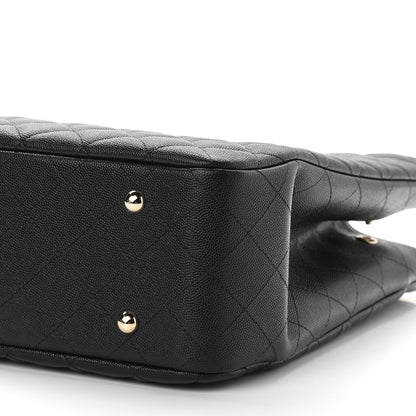 Chanel Caviar Quilted Large Shopping Tote Black 10 of 10