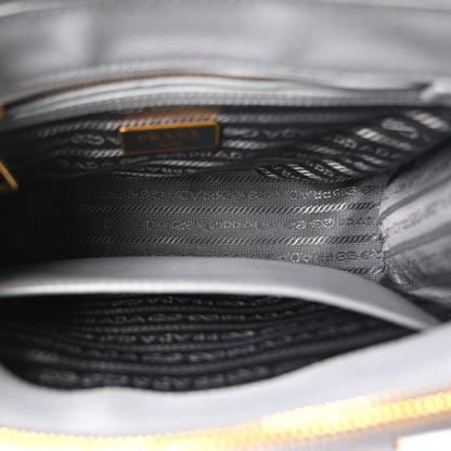 Prada Saffiano Lux Small Galleria Double Zip Tote Granito 5 of 10