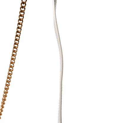 Saint Laurent Grained Lambskin Quilted Mini Becky Double Zip Bag Vintage White 11 of 15