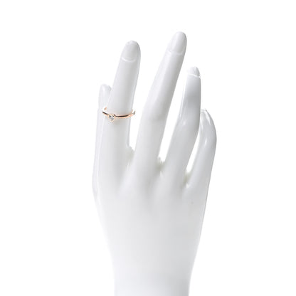 Cartier 18K Pink Gold Diamond D'Amour Heart Ring 53 6.25 2 of 6