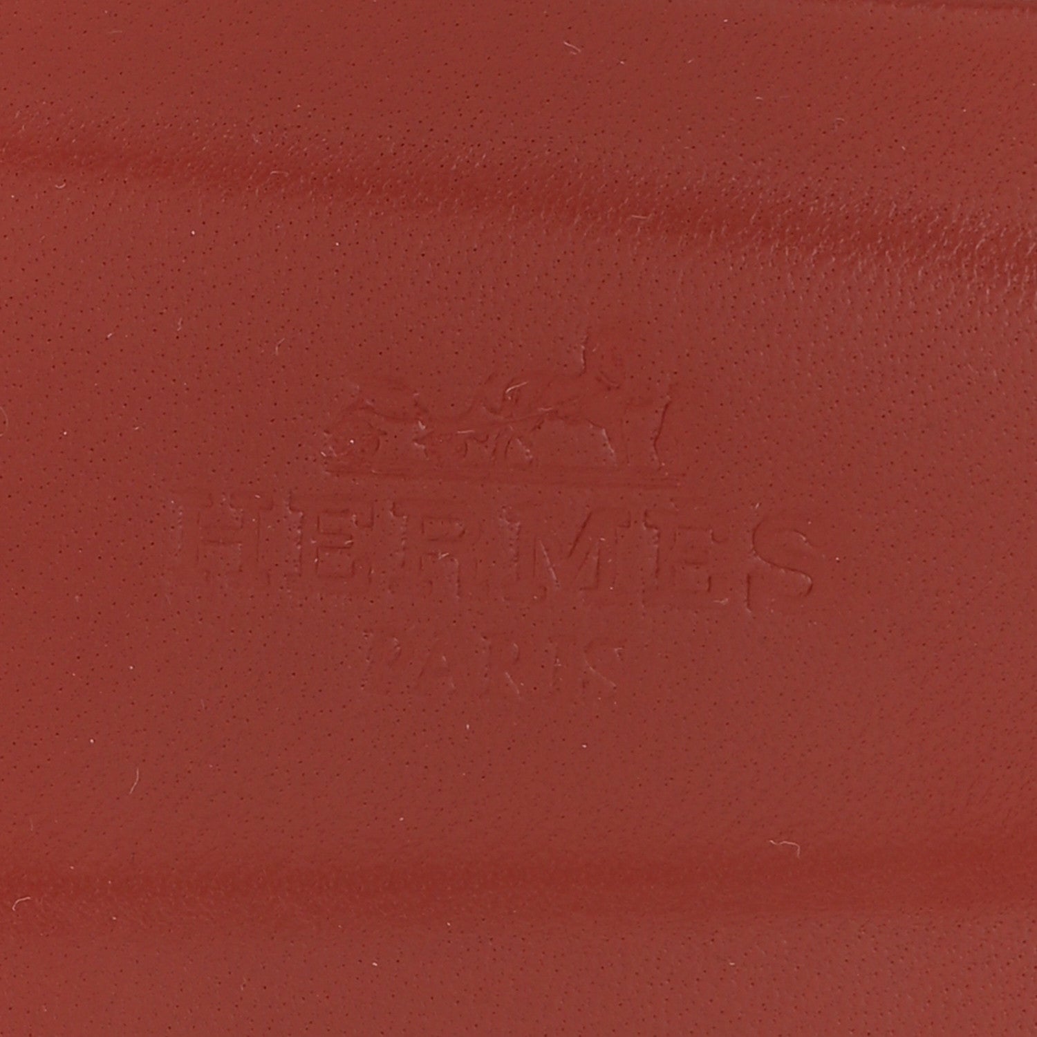 Hermes Calfskin Studded Oran Sandals 36.5 Rouge Tomette 7 of 10