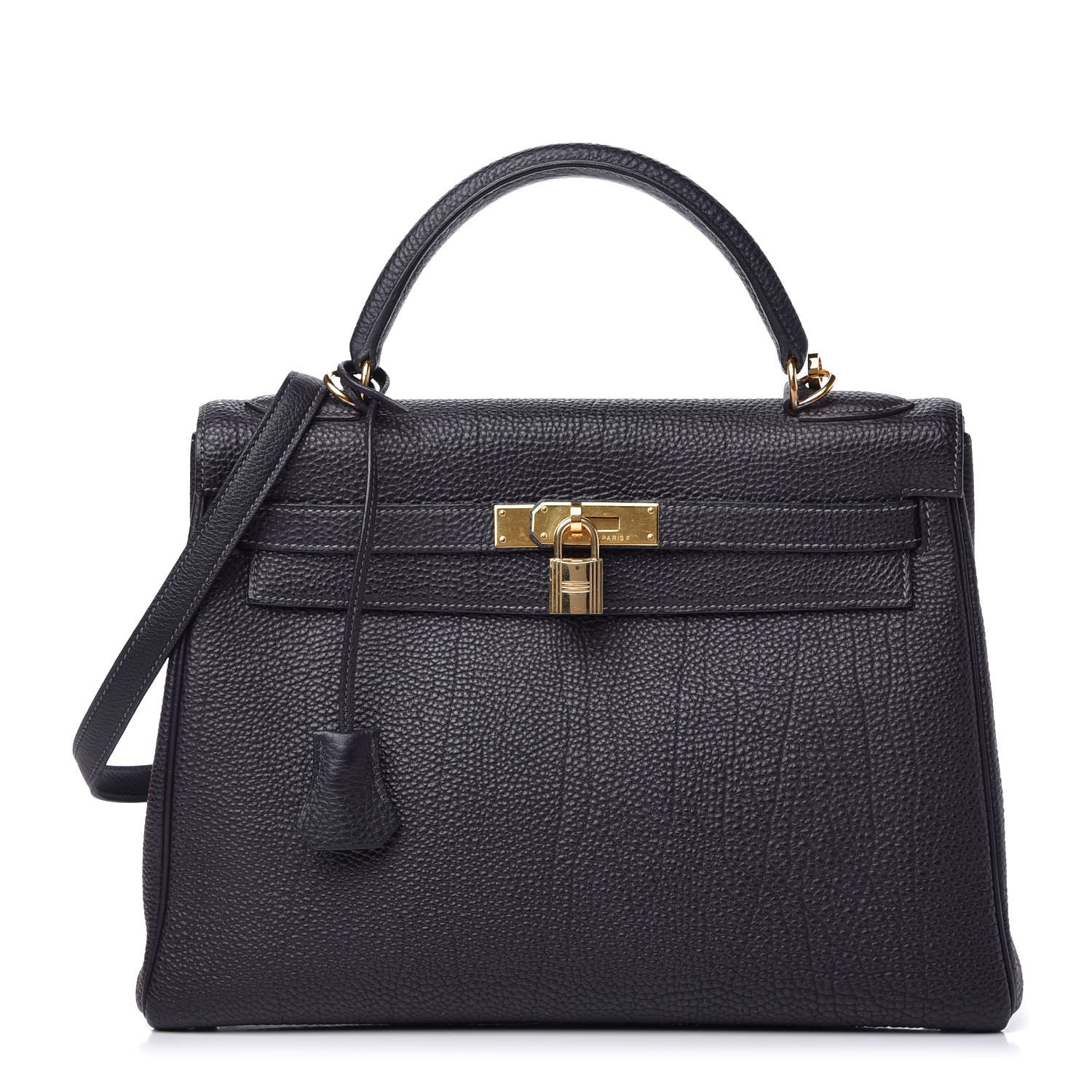 Hermes Fjord Kelly Retourne 32 Indigo 1 of 11