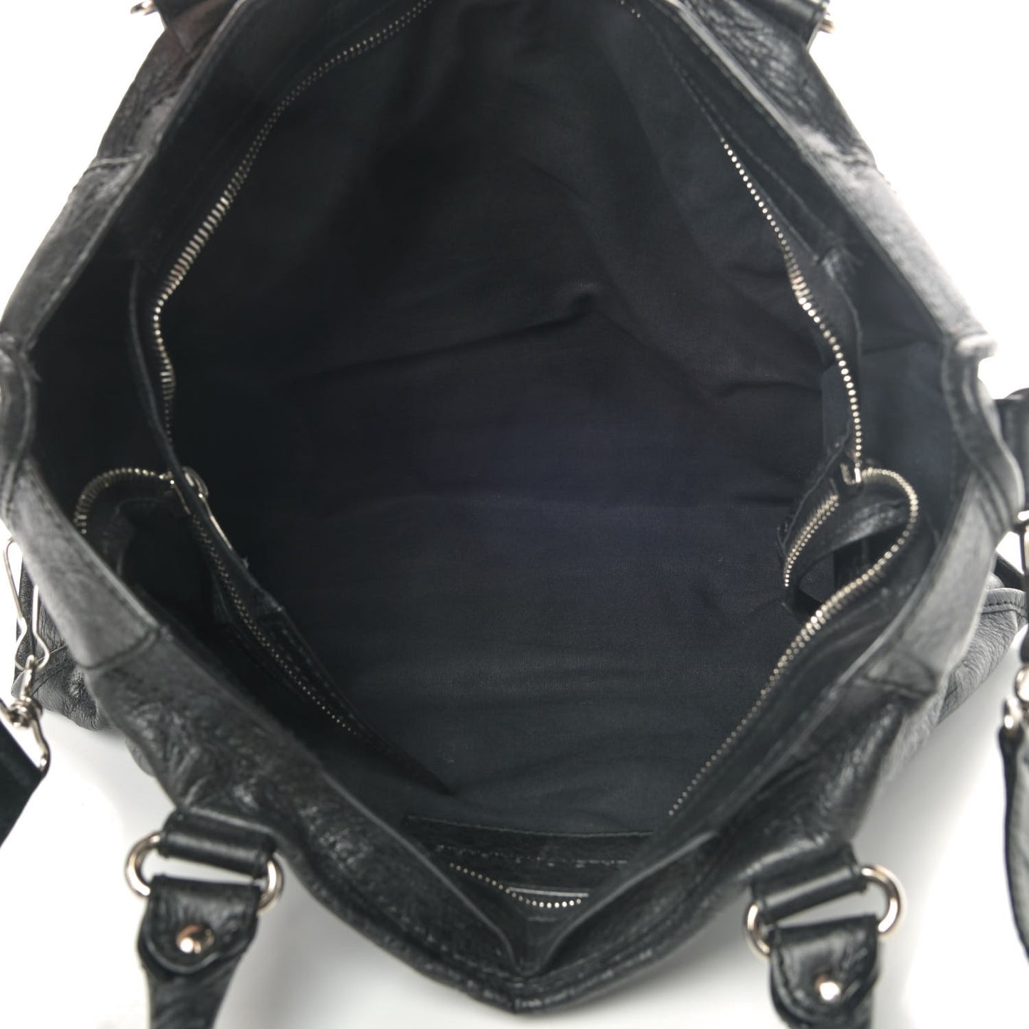 Agneau Giant 12 Silver Hardware City Black
