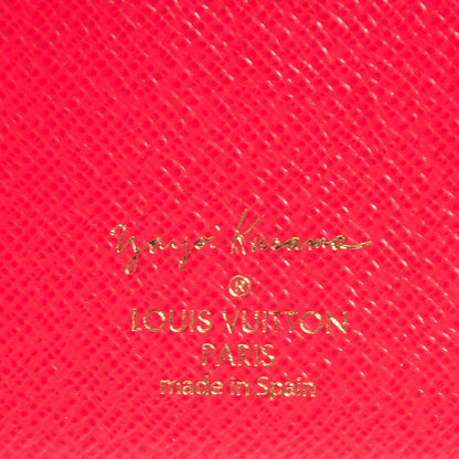 Louis Vuitton Monogram Kusama Town Small Ring Agenda Cover Red 7 of 8