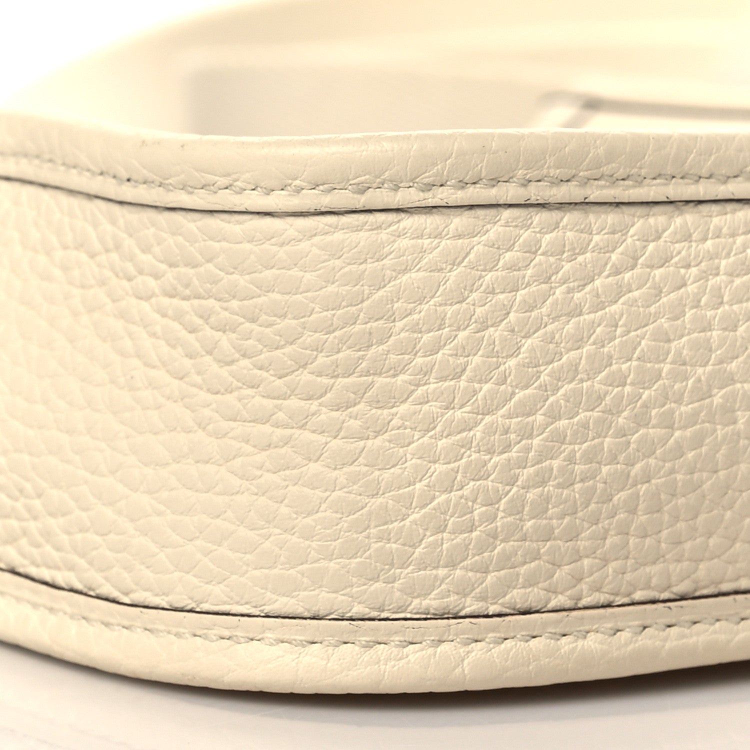 Hermes Taurillon Clemence Amazone Evelyne TPM Nata Craie 9 of 11