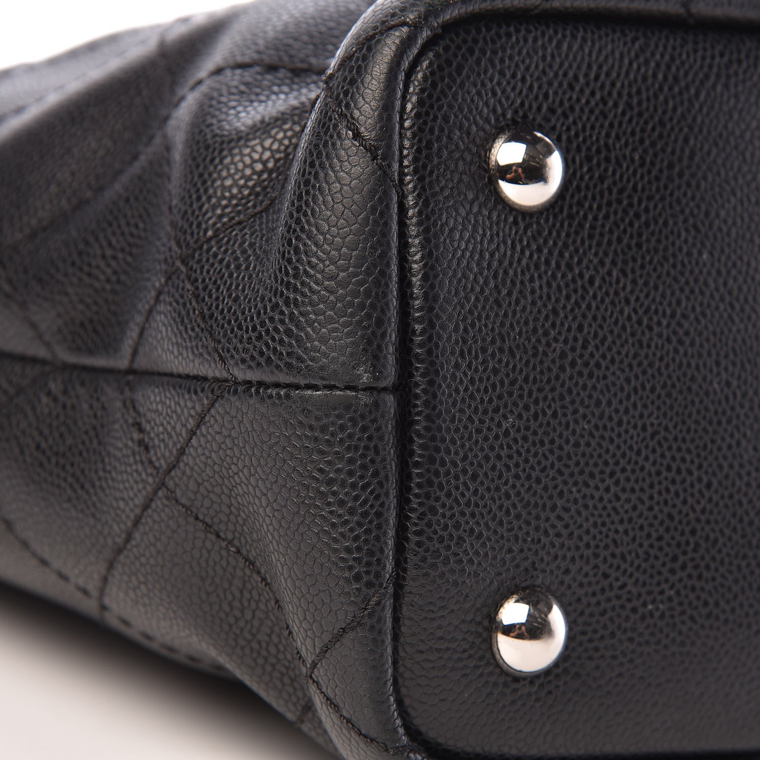 Chanel Grained Calfskin Shopping Fever Tote Black 21 of 21