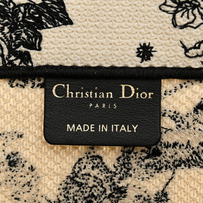 Christian Dior Canvas Zodiac Toile De Jouy Embroidered Medium Book Tote Latte 6 of 11