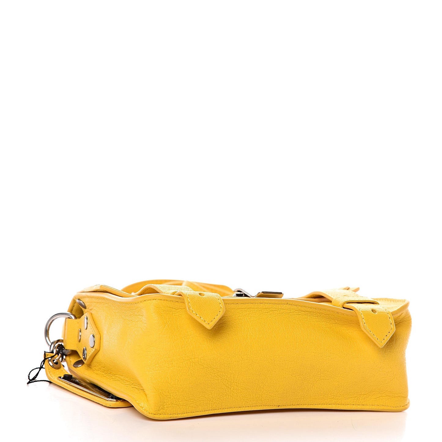 Lambskin PS1 Mini Pouch Messenger Bag Lemon