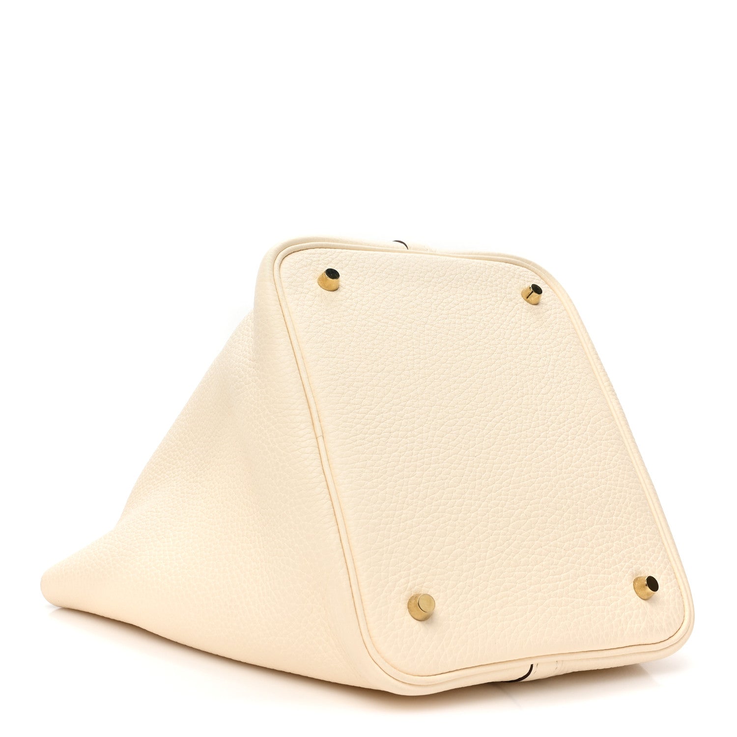 Hermes Taurillon Clemence Picotin Lock 22 MM Nata 4 of 12