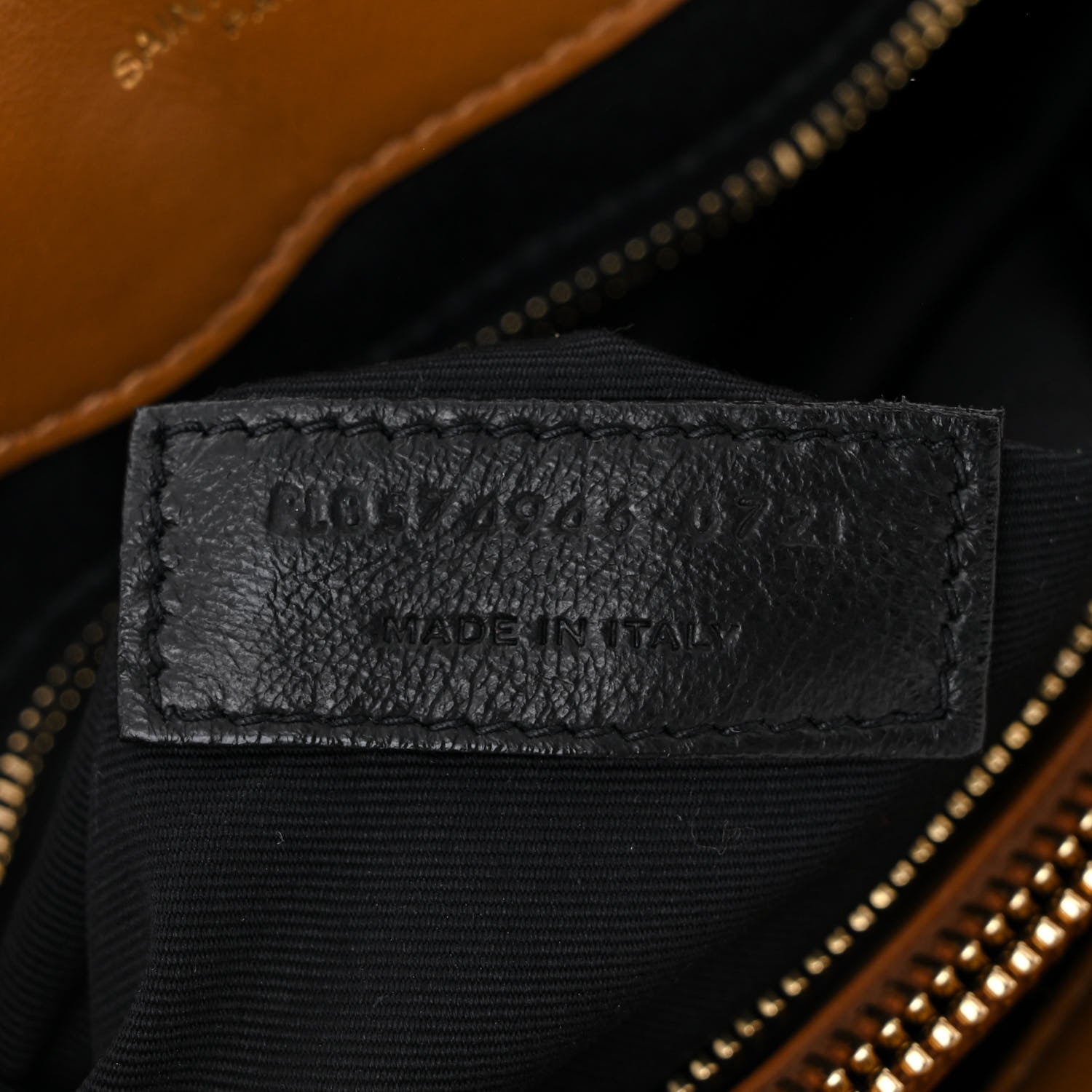 Saint Laurent Calfskin Y Quilted Monogram Medium Loulou Chain Satchel Natural Tan 7 of 10