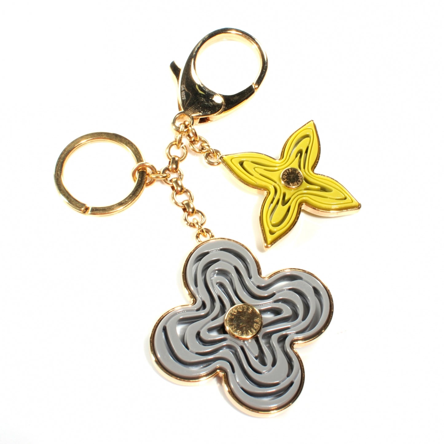 Resin Naif Bag Charm Gris