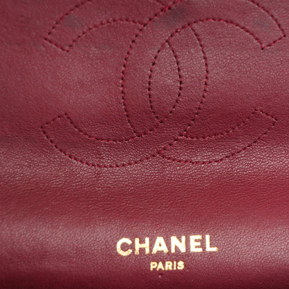 Chanel Lambskin Medium Mademoiselle Chain Double Flap Black 7 of 9