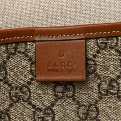 Gucci GG Plus Monogram Medium Signature Web Loop Tote Brown 6 of 10