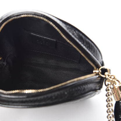 Gucci Patent Mini Soho Chain Bag Black 5 of 10