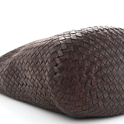 Bottega Veneta Nappa Intrecciato Bucket Bag Ebano 9 of 11