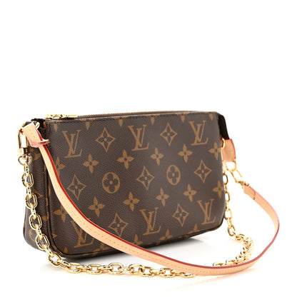 Louis Vuitton Monogram Chain Pochette Accessories 3 of 10