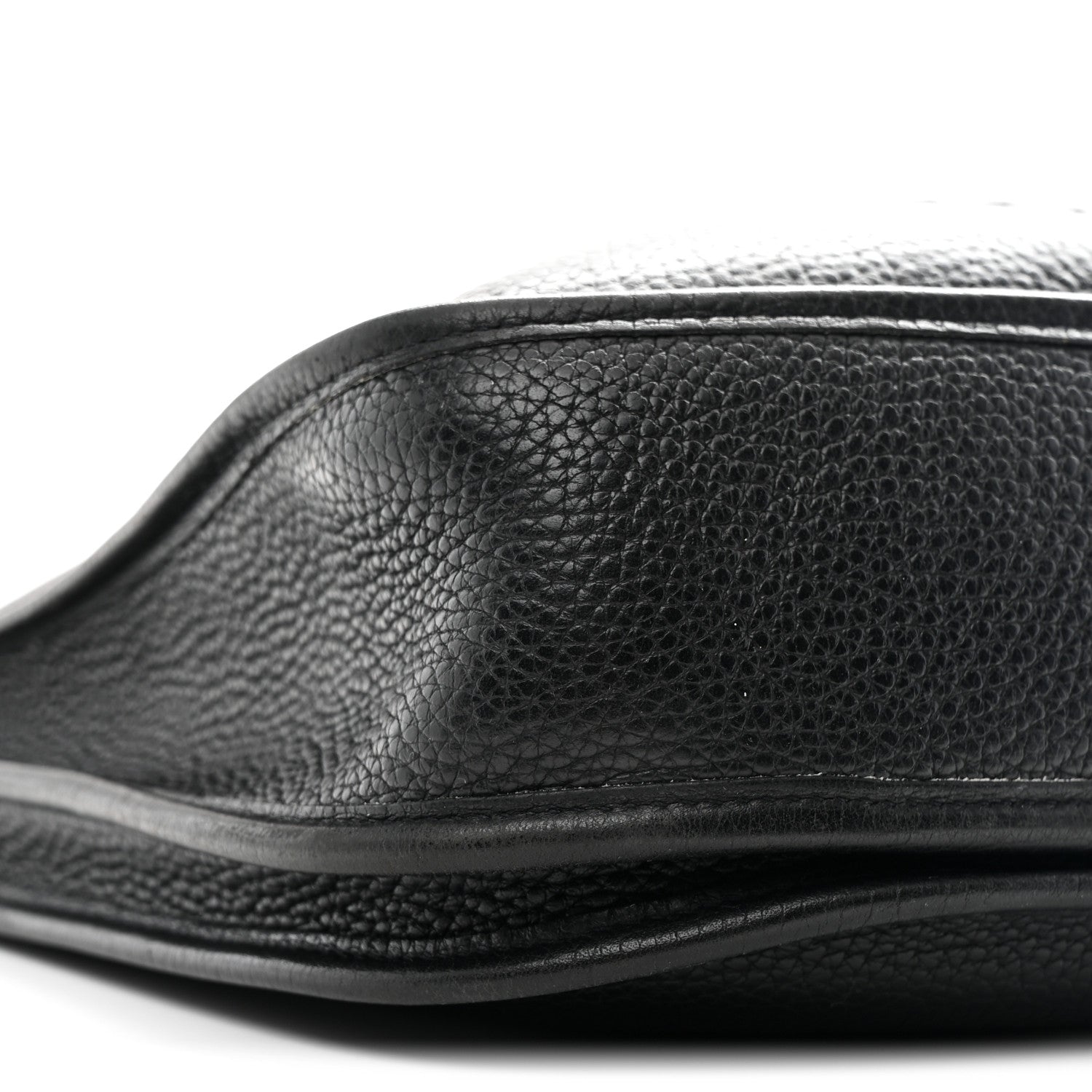 Hermes Taurillon Clemence Evelyne II PM Black 9 of 10