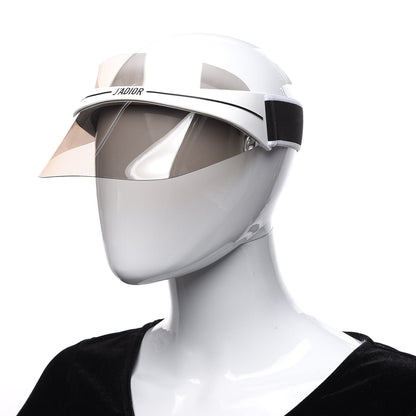 Christian Dior Mirrored DiorClub1 Sun Visor Silver 3 of 8
