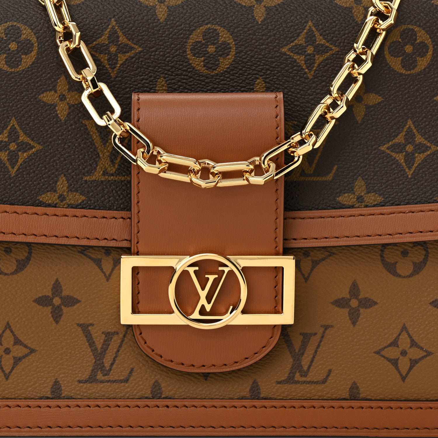 Louis Vuitton Reverse Monogram Dauphine MM 7 of 9