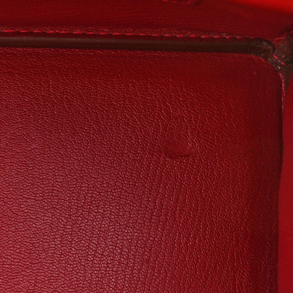 Hermes Ostrich Birkin 30 Rouge Vif 13 of 14