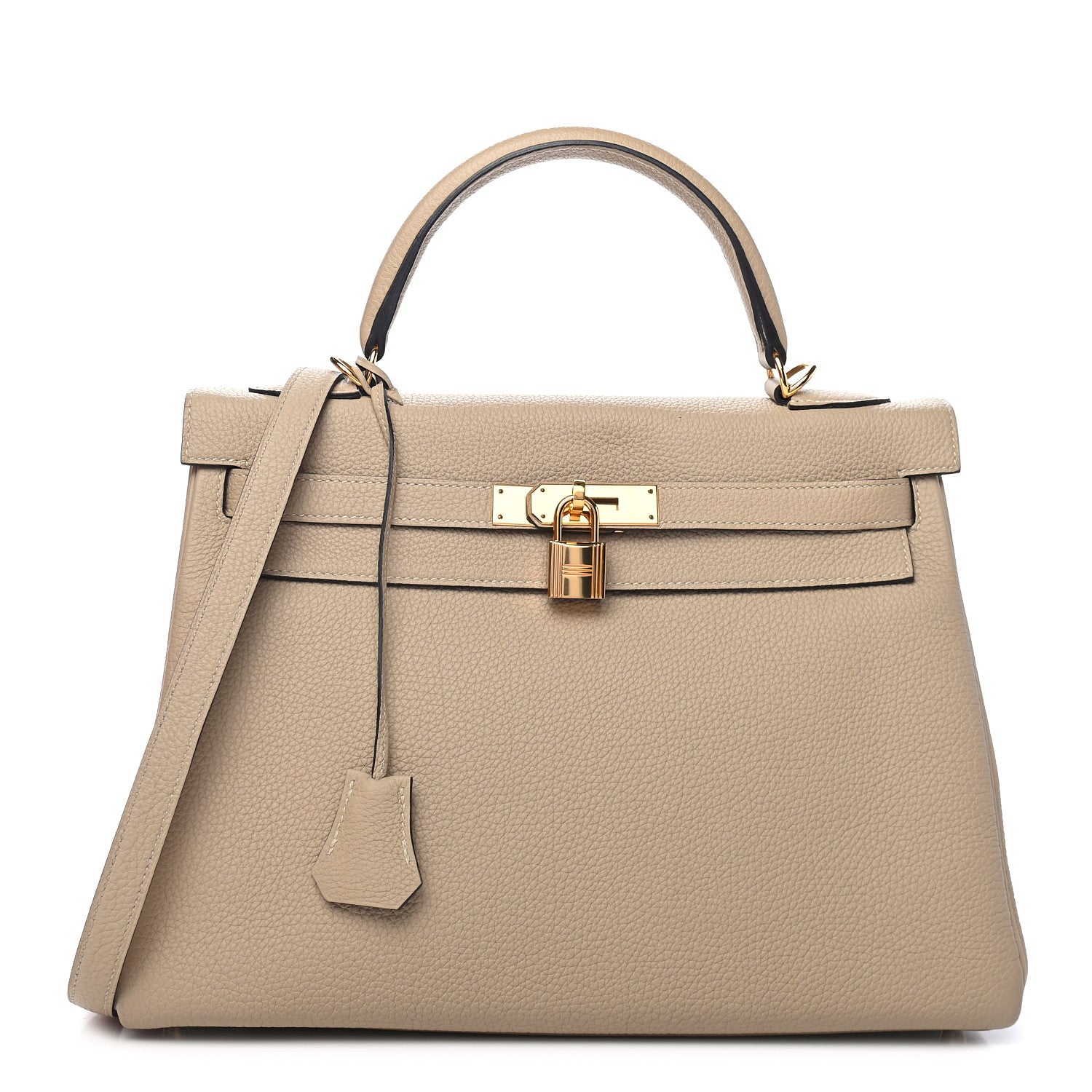 Hermes Togo Kelly Retourne 32 Trench 1 of 11