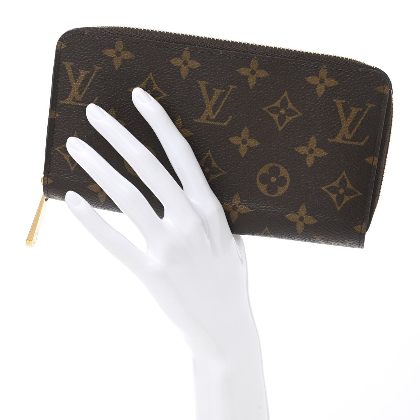 Monogram Zippy Wallet Coquelicot