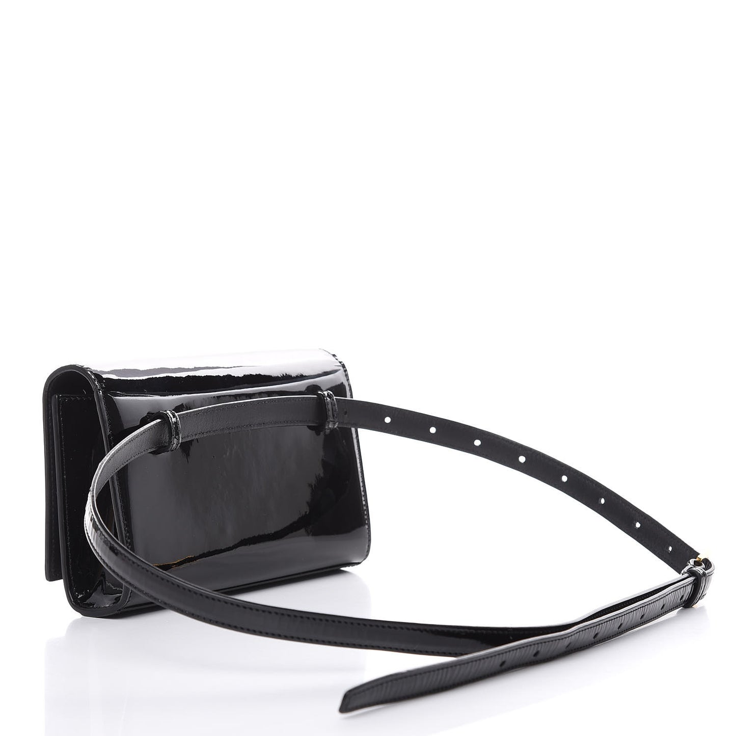 Patent Monogram Kate Belt Bag Black