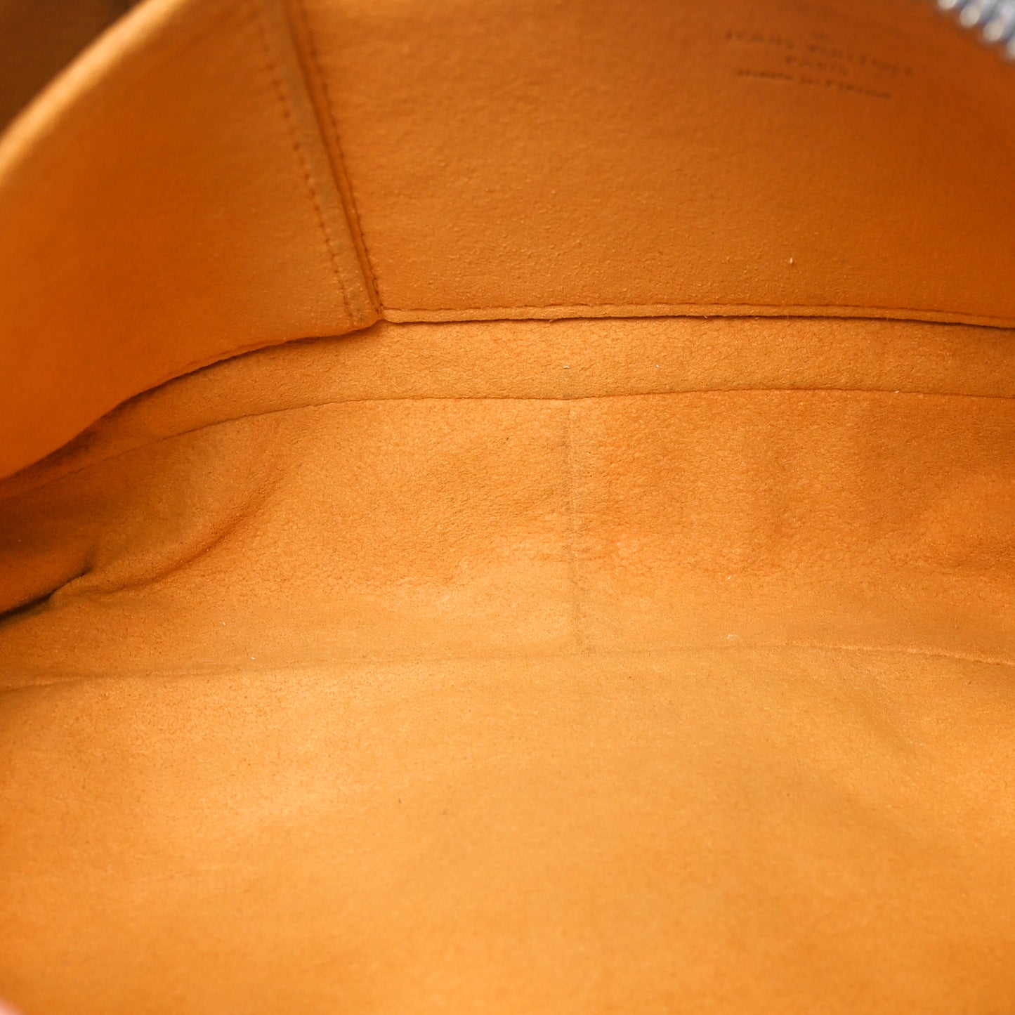 Monogram Denim Bum Bag Blue