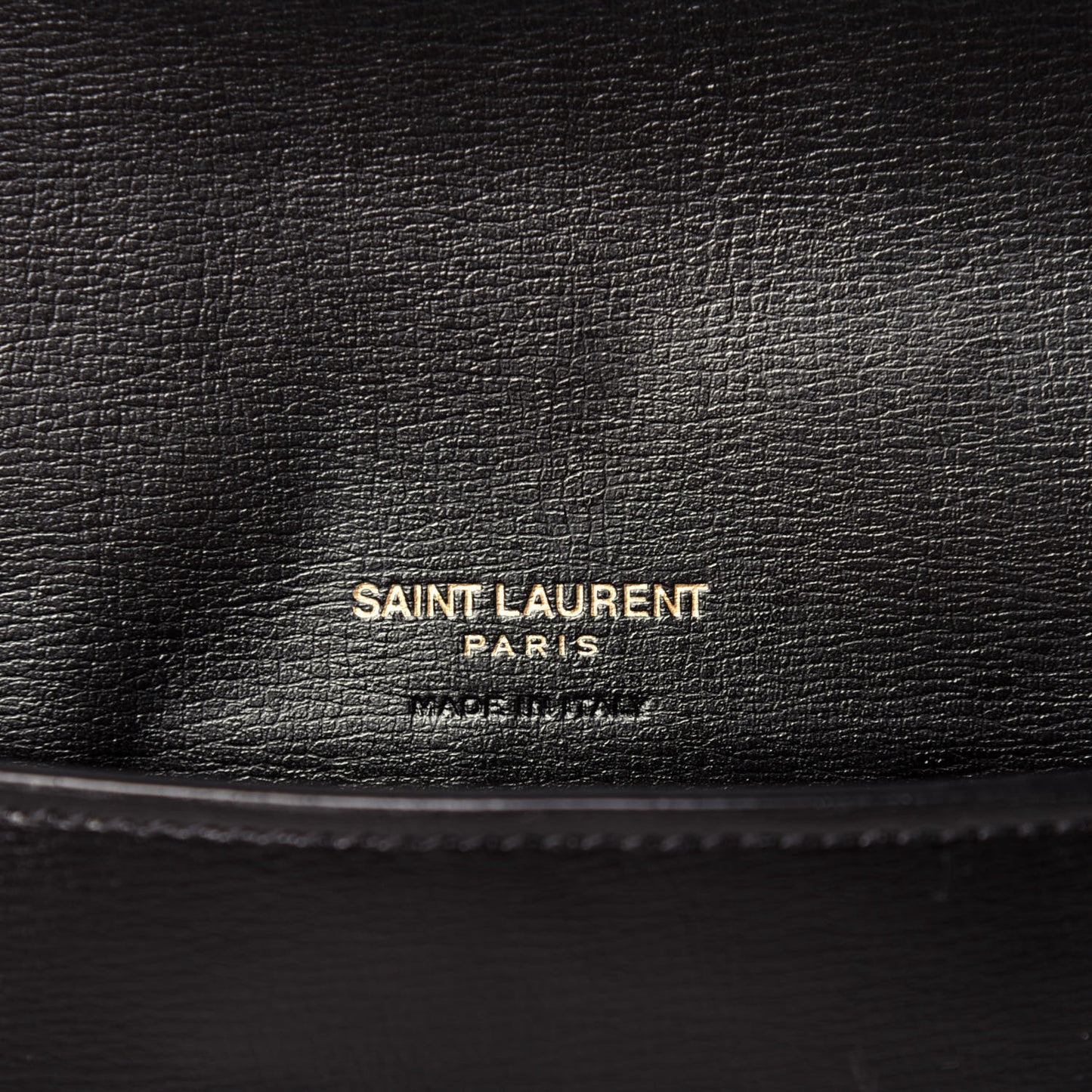Smooth Calfskin Monogram Phone Holder Crossbody Black