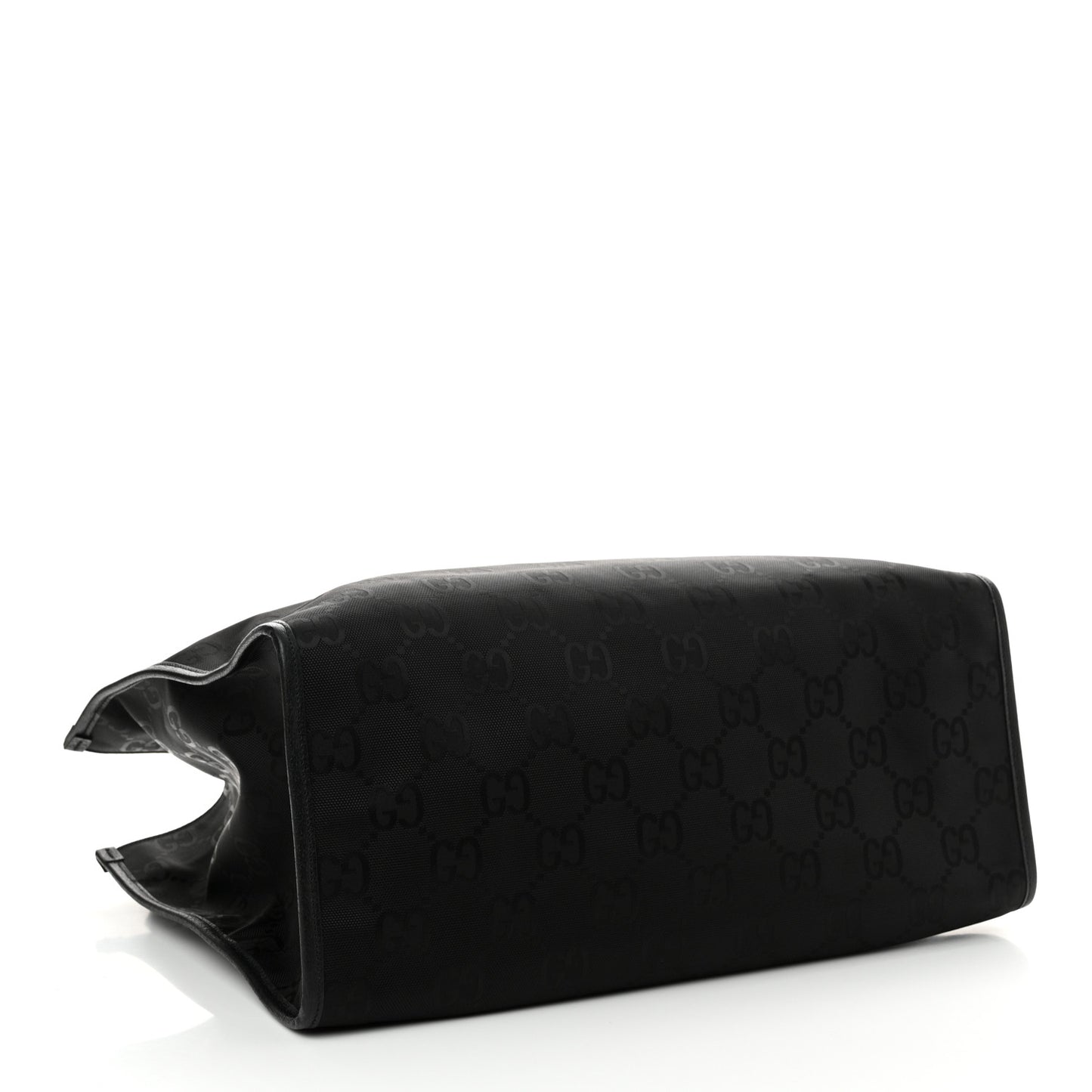 Econyl Nylon Monogram Large Off The Grid Tote Bag Black