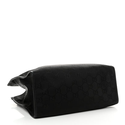 Gucci Econyl Nylon Monogram Large Off The Grid Tote Bag Black 4 of 10