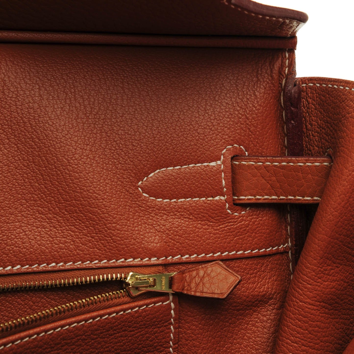 Taurillon Clemence Birkin 35 Gold