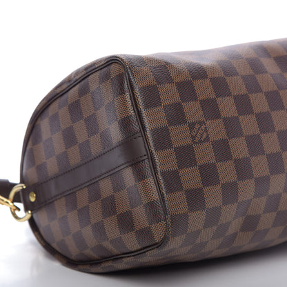 Louis Vuitton Damier Ebene Speedy Bandouliere 25 6 of 9