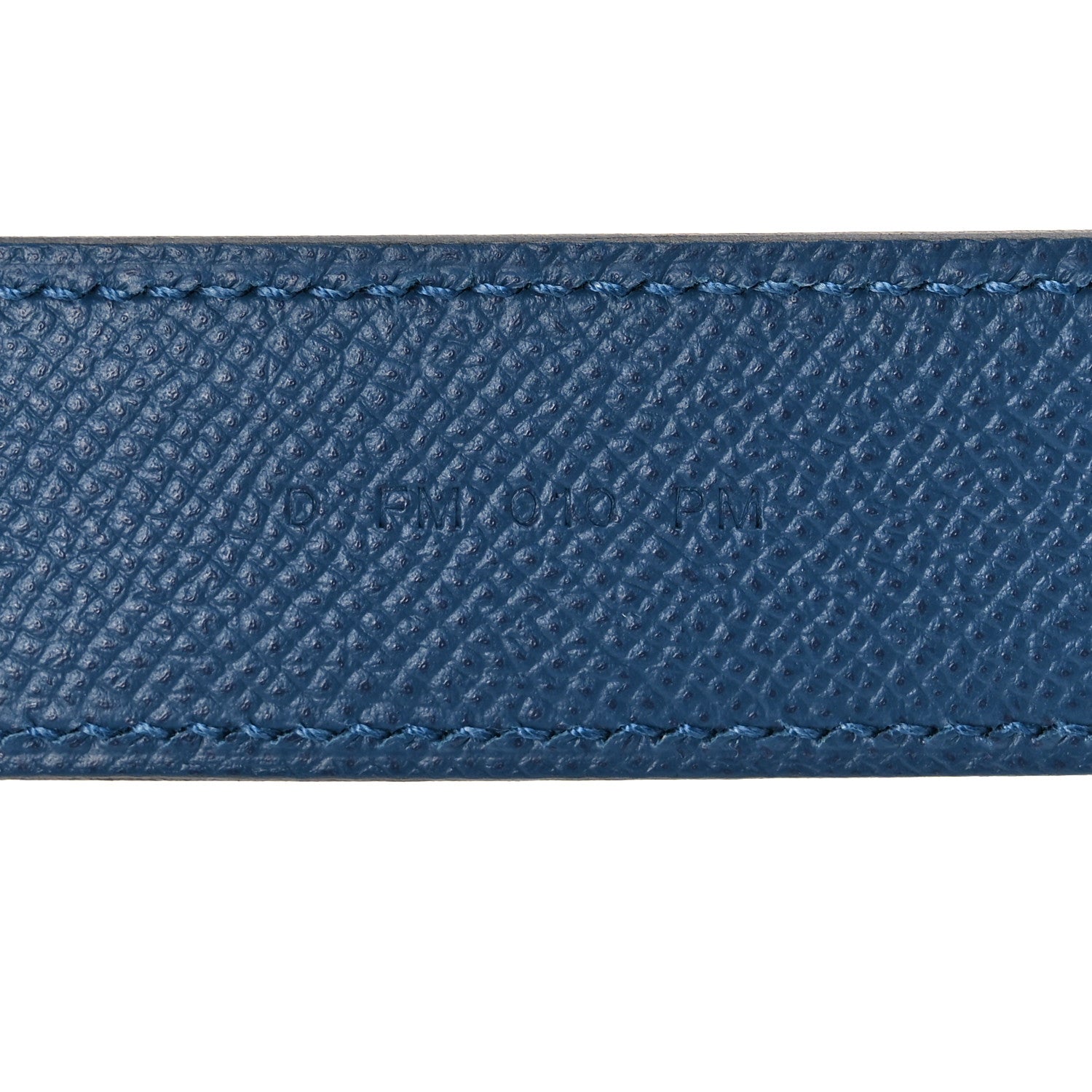 Hermes Epsom 30mm Tressage Au Galop Shoulder Strap Deep Blue Vert Bosphore 5 of 6