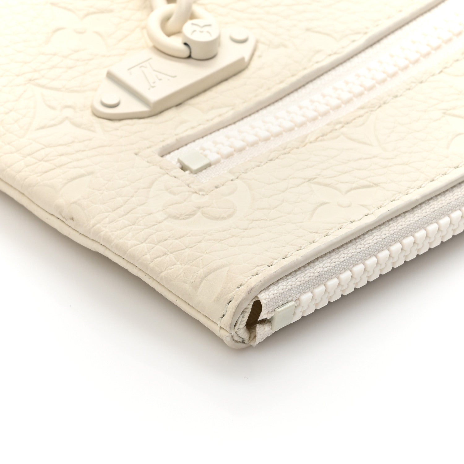 Louis Vuitton Taurillon Monogram Solar Ray A4 Pouch White 8 of 9