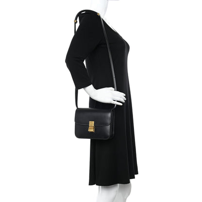 Celine Box Calfskin Teen Classic Box Flap Bag Black 2 of 12