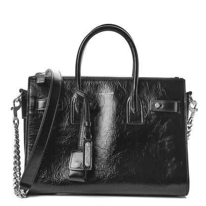 Saint Laurent Glace Calfskin Baby Souple Sac De Jour Black 1 of 11