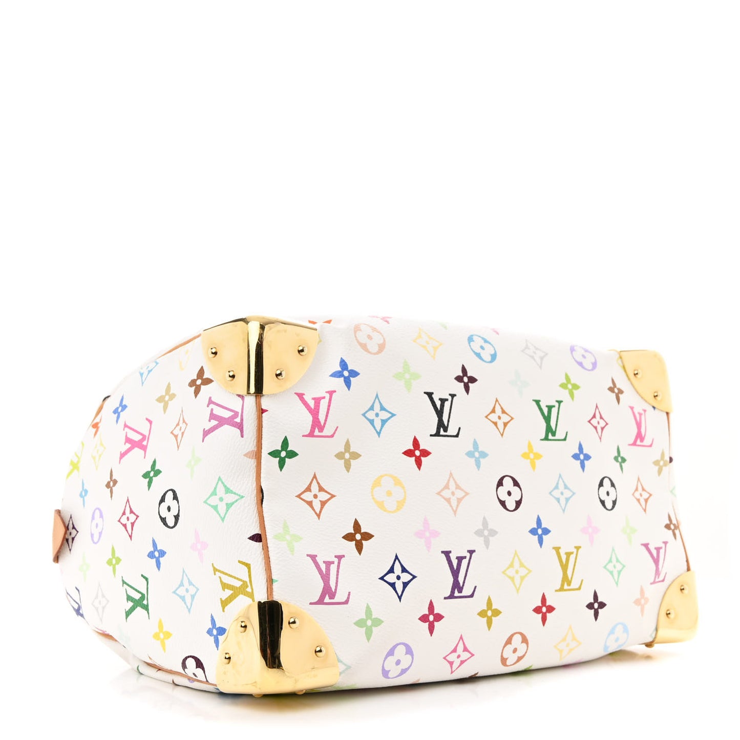Monogram Multicolor Speedy 30 White