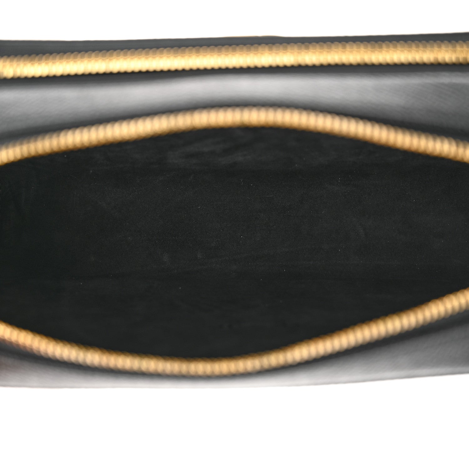 Christian Dior Grained Calfskin Caro Double Pouch Black 5 of 10