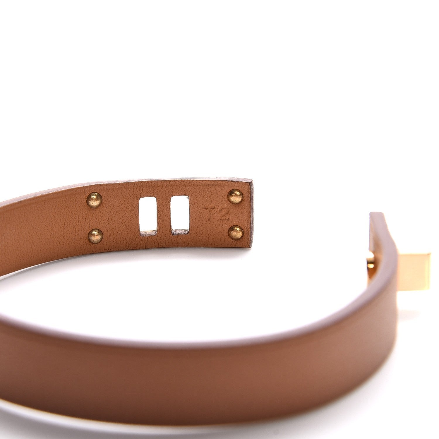 Hermes Swift Mini Dog Simple Tour Bracelet T2 Gold 6 of 7