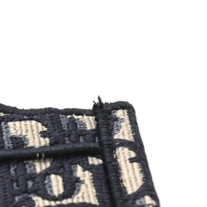 Christian Dior Oblique Mini Book Tote Blue Multicolor 12 of 13