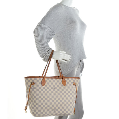 Louis Vuitton Damier Azur Neverfull MM 2 of 8