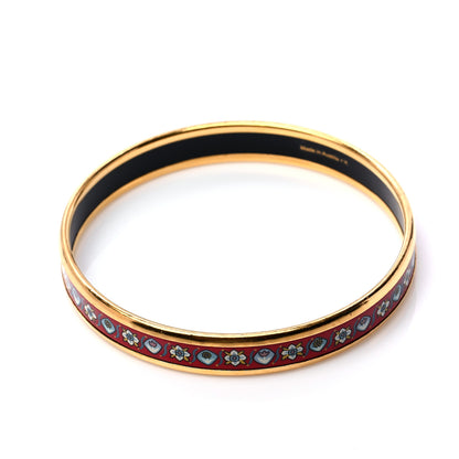 Hermes Enamel Printed Narrow Bracelet 62 6 of 6