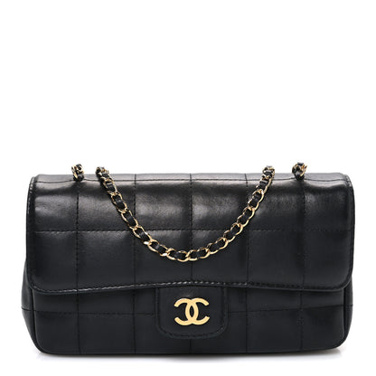 Chanel Lambskin Quilted Mini Chocolate Bar Flap Black 1 of 10
