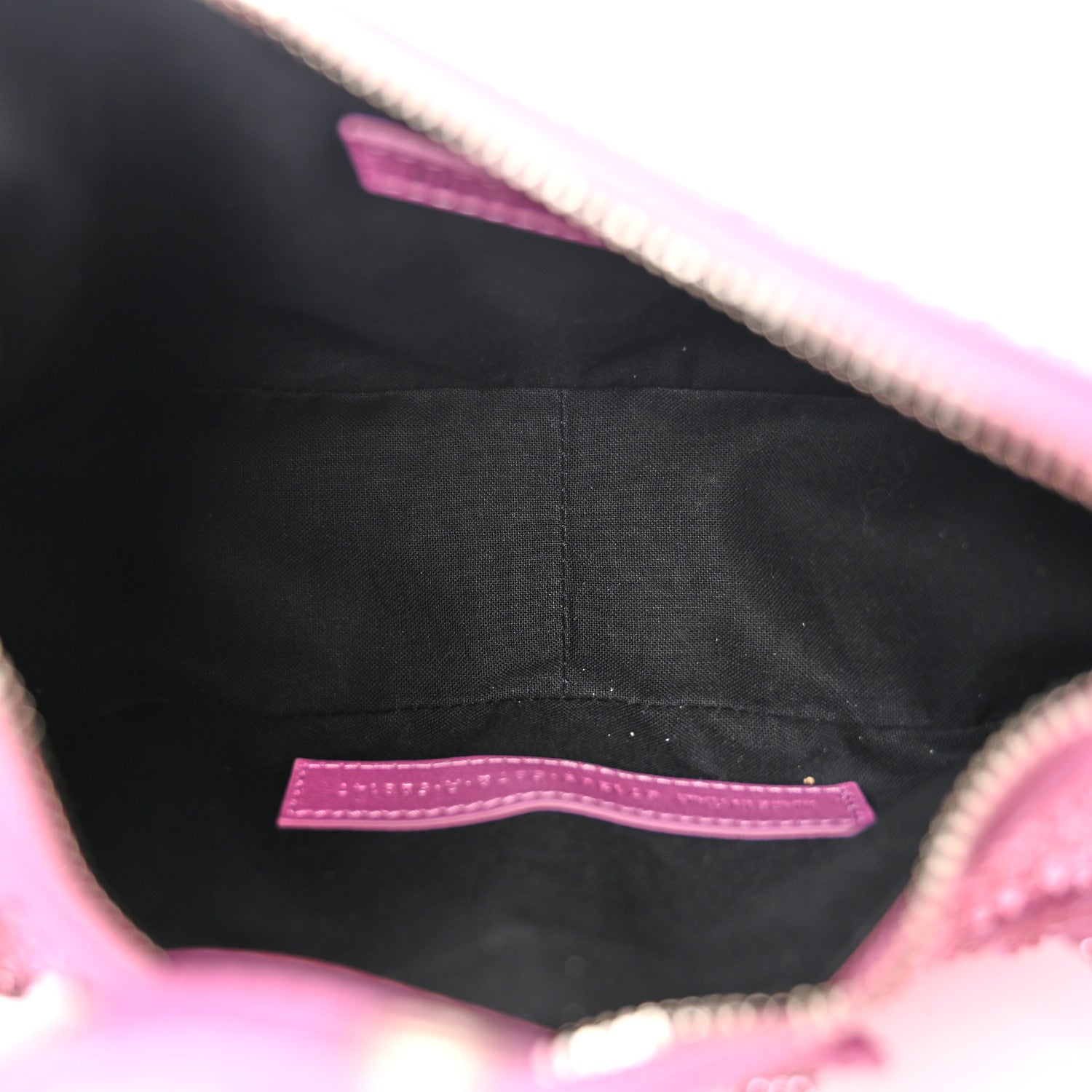 Balenciaga Strass Suede Le Cagole Shoulder Bag XS Taffy Light Pink 6 of 12