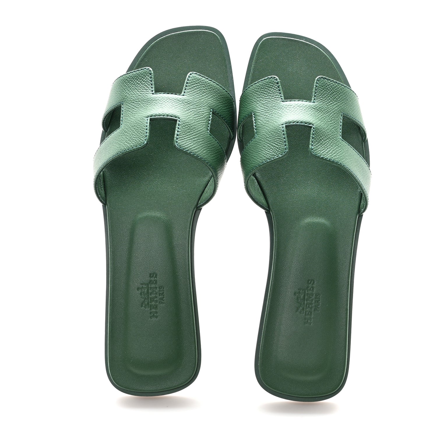Epsom Oran Sandals 38.5 Vert Lierre