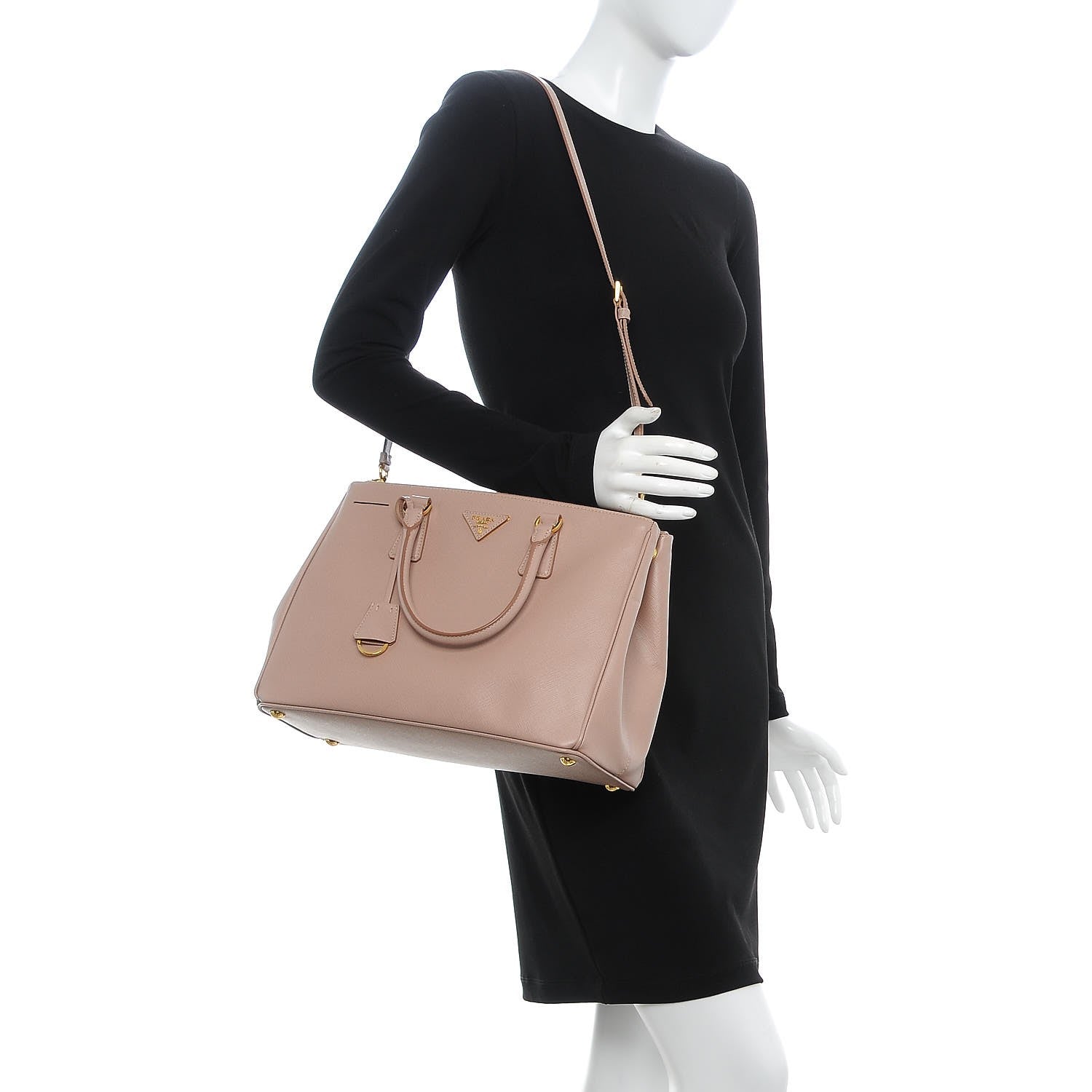 Prada Saffiano Medium Galleria Double Zip Tote Cammeo 2 of 14