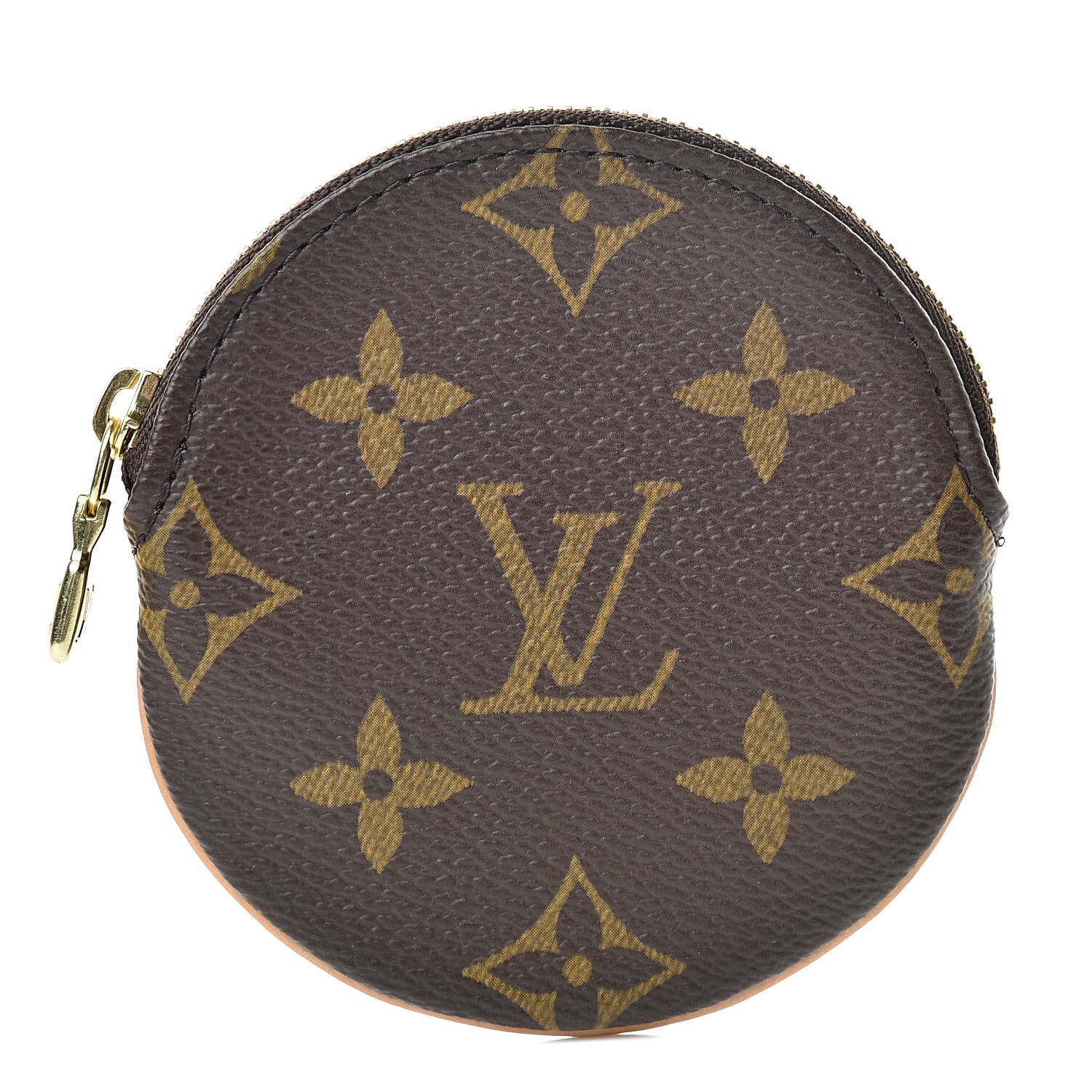 Louis Vuitton Monogram Round Coin Purse 1 of 8