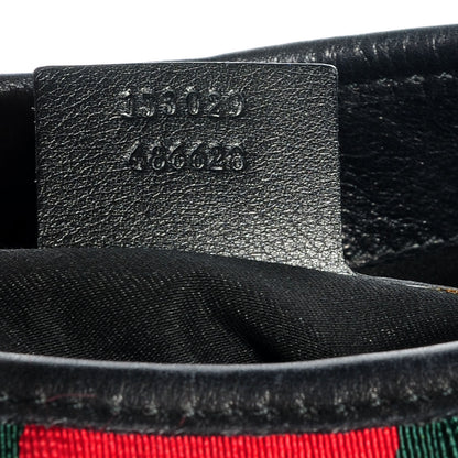 Gucci Monogram Web Jackie O Bouvier Hobo Black 7 of 7